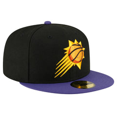 New Era Phoenix Suns 2-Tone 59FIFTY Fitted Hat Black/Purple