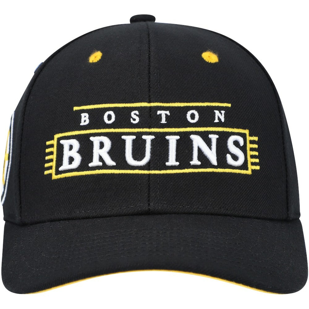 Boston Bruins Mitchell & Ness LOFI Pro Snapback Hat - Black | NHL discount