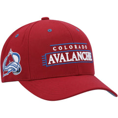 Colorado Avalanche Mitchell & Ness LOFI Pro Snapback Hat - Burgundy | NHL Clearance