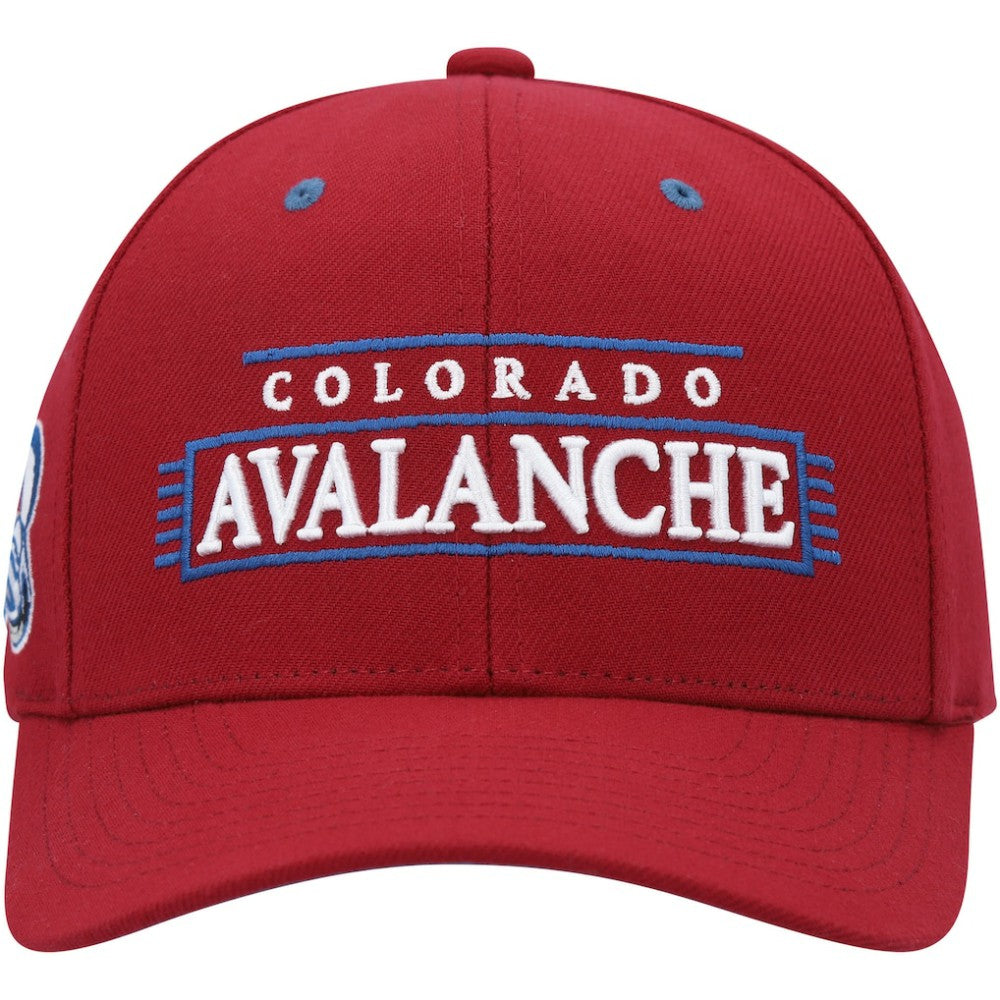 Colorado Avalanche Mitchell & Ness LOFI Pro Snapback Hat - Burgundy | NHL Clearance