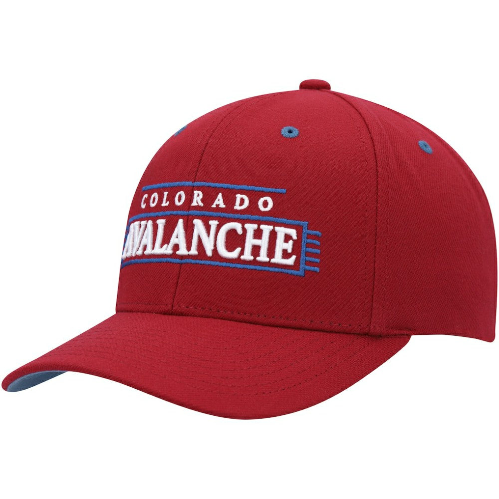 Colorado Avalanche Mitchell & Ness LOFI Pro Snapback Hat - Burgundy | NHL Clearance