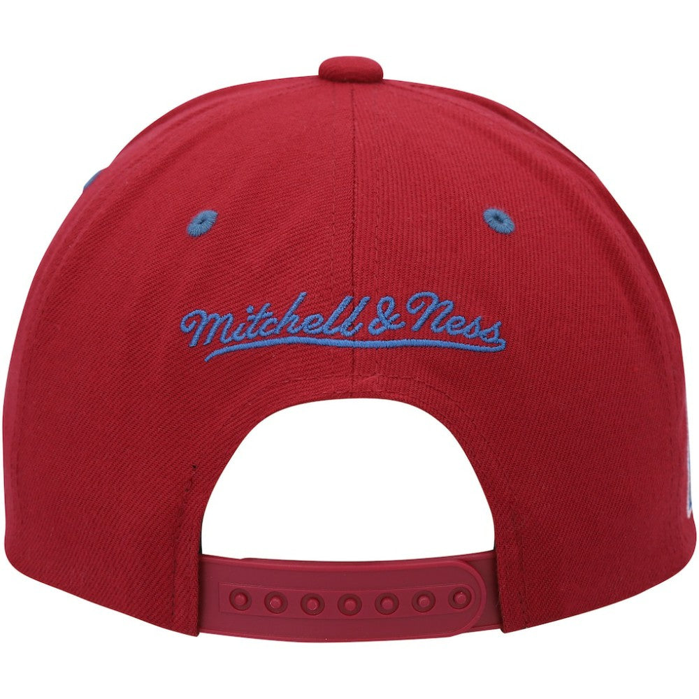 Colorado Avalanche Mitchell & Ness LOFI Pro Snapback Hat - Burgundy | NHL Clearance