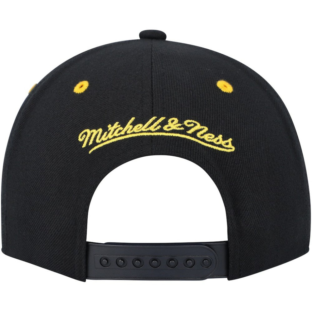 Pittsburgh Penguins Mitchell & Ness LOFI Pro Snapback Hat - Black | NHL Clearance