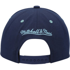 Seattle Kraken Mitchell & Ness LOFI Pro Snapback Hat - Deep Sea Blue | NHL on sale