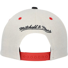 Mitchell & Ness Philadelphia 76ers Hardwood Classics Pop Snapback Hat Cream