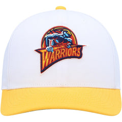 Mitchell & Ness Golden State Warriors Hardwood Classics Core 2-Tone 2.0 Pro Snapback Hat White/Gold