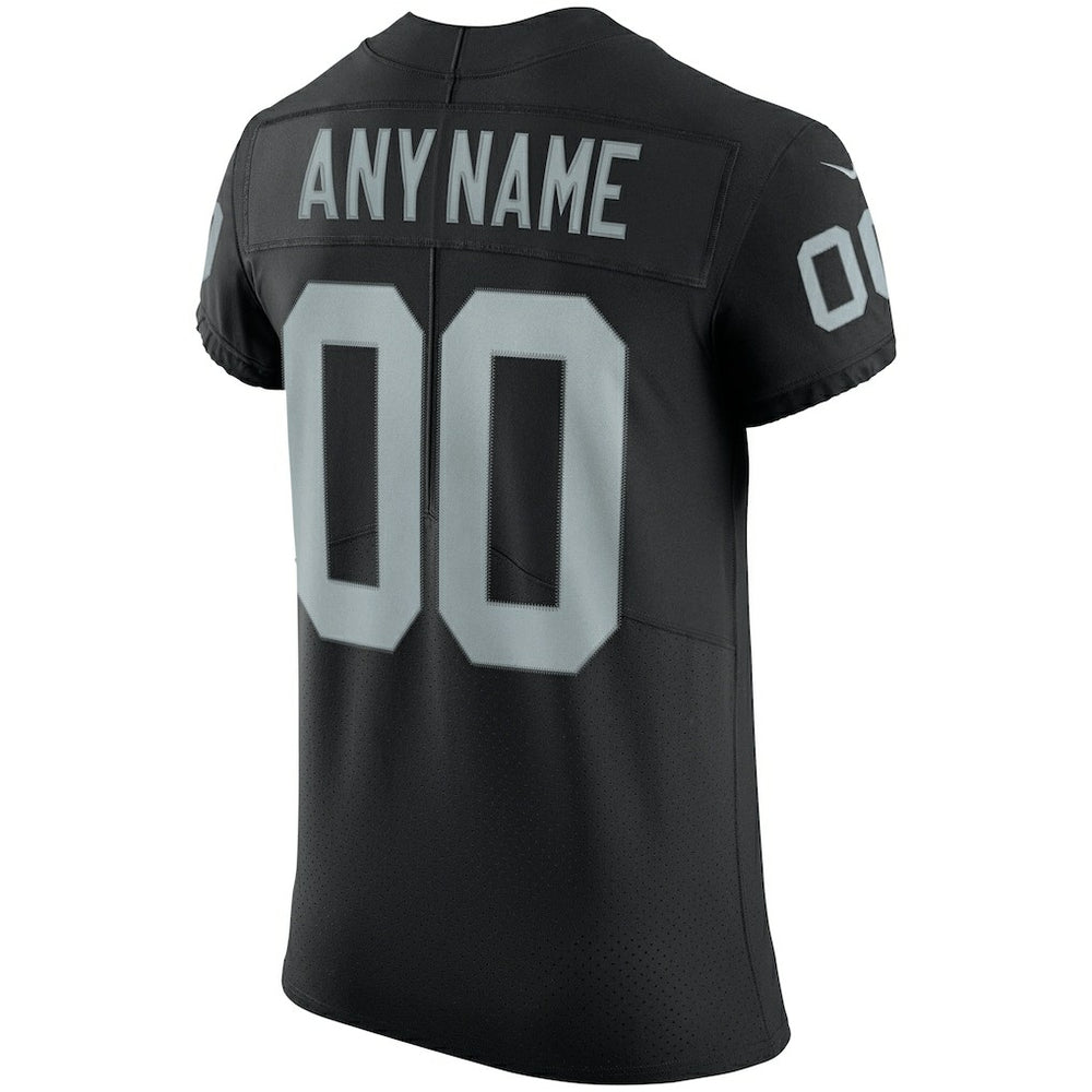 Las Vegas Raiders Vapor Untouchable Custom Elite Jersey - Black - Nike