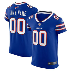 Buffalo Bills Vapor Elite Custom Jersey - Royal - Nike