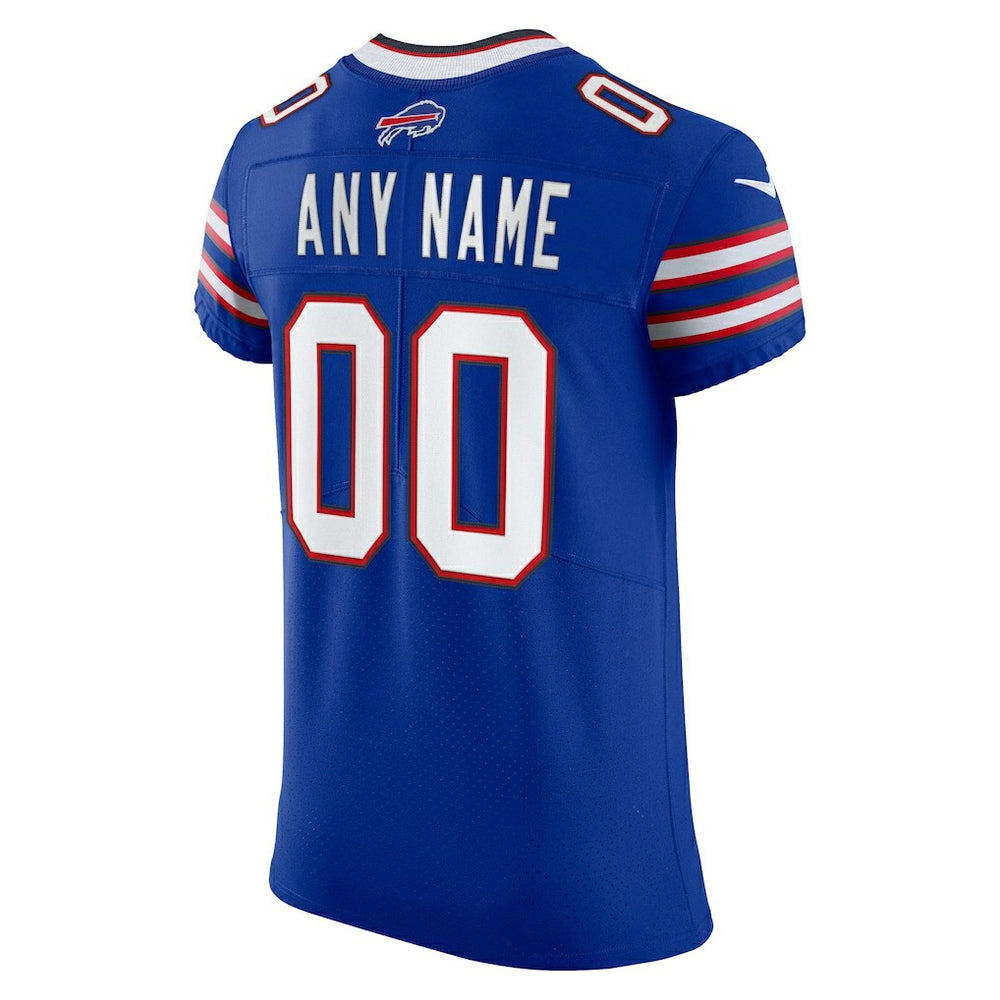 Buffalo Bills Vapor Elite Custom Jersey - Royal - Nike