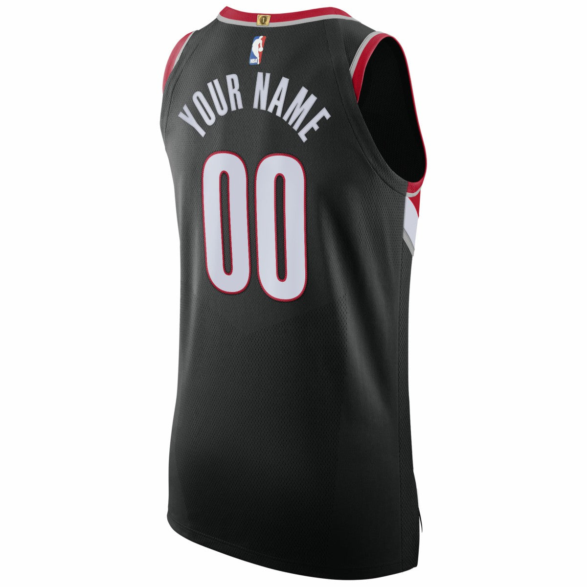 Nike Portland Trail Blazers 2020/21 Authentic Custom Jersey Black Icon Edition