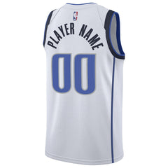 Nike Dallas Mavericks 2020/21 Swingman Custom Jersey Association Editi- White