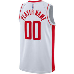 Nike Houston Rockets 2020/21 Swingman Custom Jersey Association Edition White