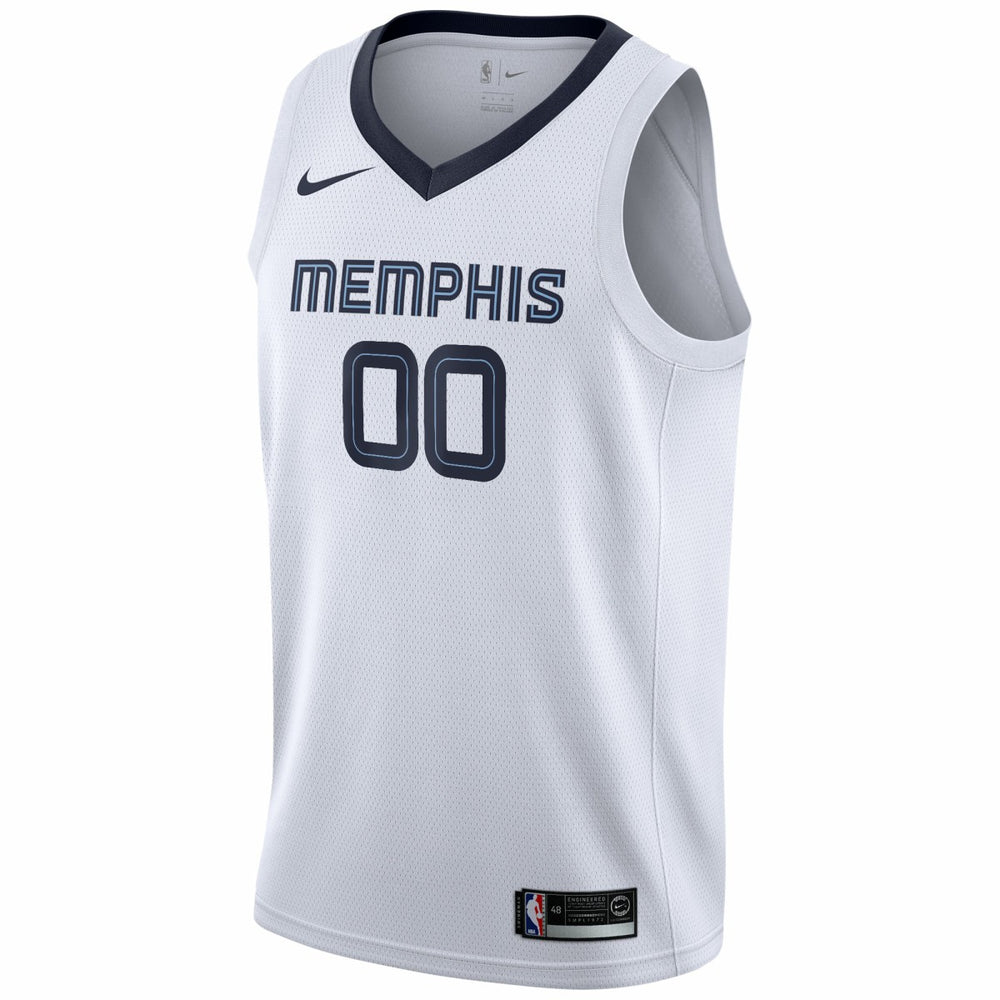 Nike Memphis Grizzlies 2020/21 Swingman Custom Jersey Association Edition White