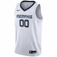 Nike Memphis Grizzlies 2020/21 Swingman Custom Jersey Association Edition White