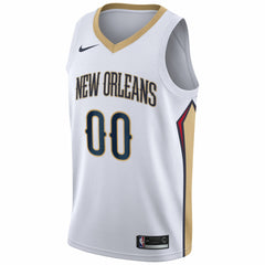 Nike New Orleans Pelicans 2020/21 Swingman Custom Jersey Association Edition White
