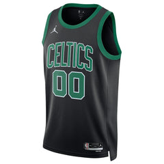 Boston Celtics Jordan Brand Unisex 2022/23 Swingman Custom Jersey Statement Edition Black