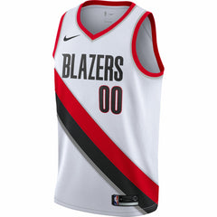 Nike Portland Trail Blazers 2020/21 Swingman Custom Jersey Association Edition White