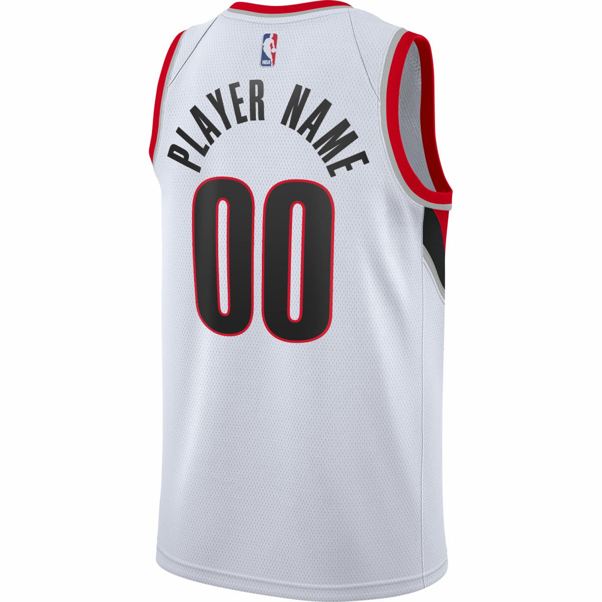 Nike Portland Trail Blazers 2020/21 Swingman Custom Jersey Association Edition White
