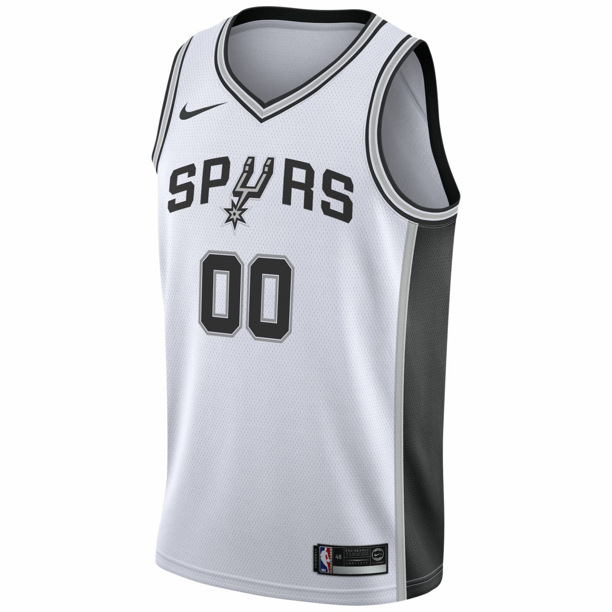 Nike San Antonio Spurs 2020/21 Swingman Custom Jersey Association Edition White