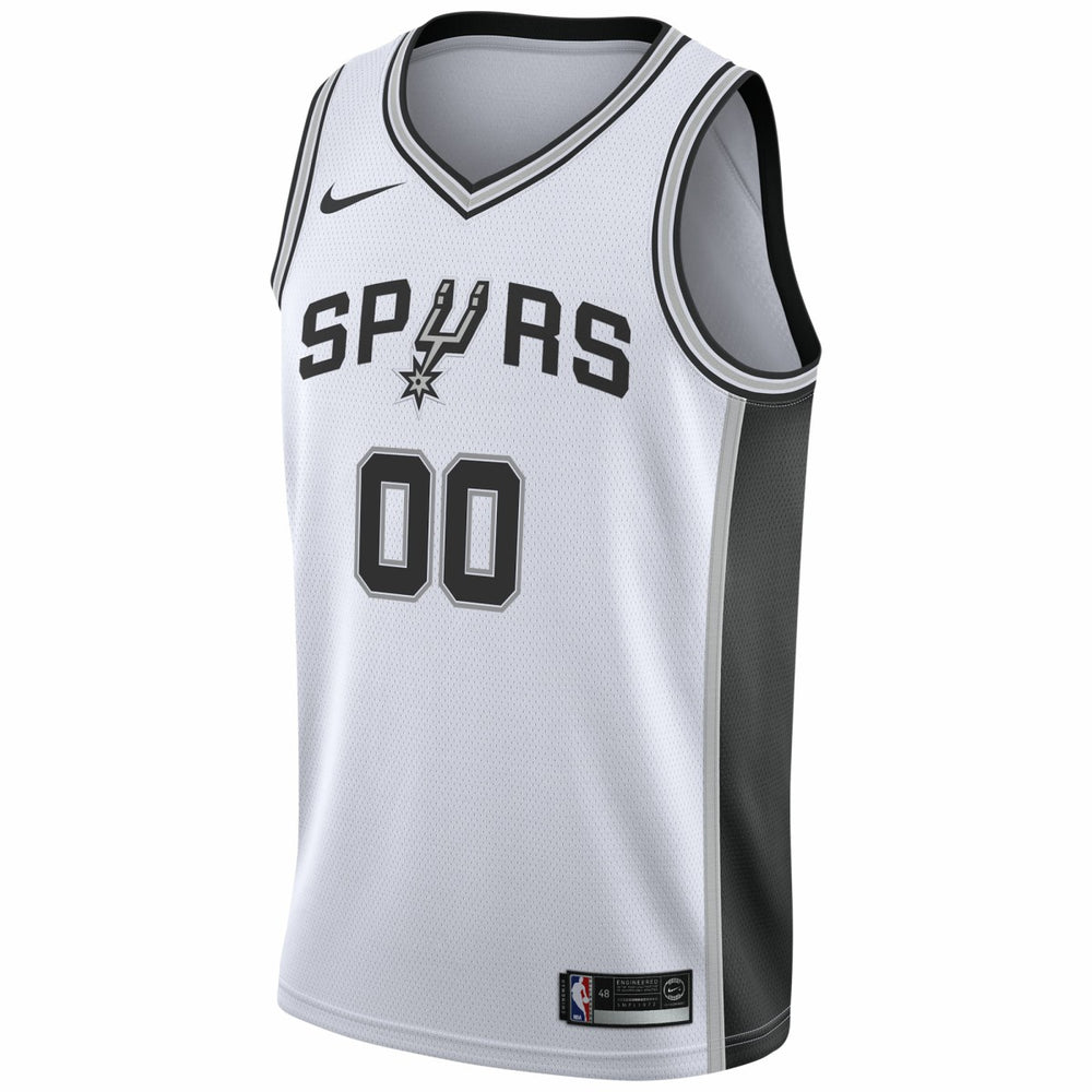 Nike San Antonio Spurs 2020/21 Swingman Custom Jersey Association Edition White