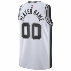 Nike San Antonio Spurs 2020/21 Swingman Custom Jersey Association Edition White