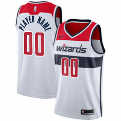 Nike Washington Wizards 2020/21 Swingman Custom Jersey Association Edition White