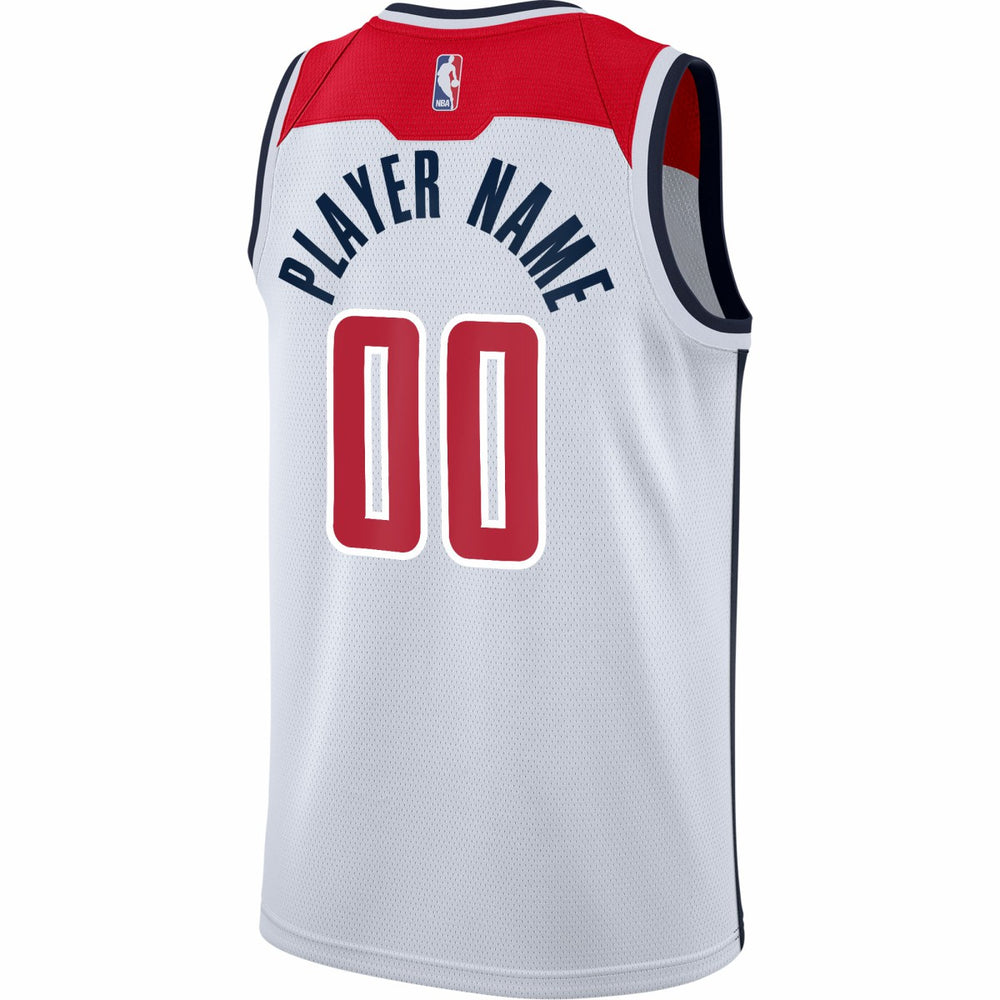 Nike Washington Wizards 2020/21 Swingman Custom Jersey Association Edition White