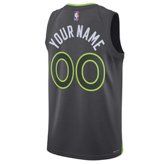 Minnesota Timberwolves Jordan Brand Unisex 2022/23 Swingman Custom Jersey Statement Edition Black