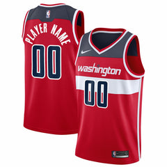 Nike Washington Wizards 2020/21 Swingman Custom Jersey Icon Edition Red