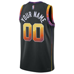 Phoenix Suns Jordan Brand Unisex 2022/23 Swingman Custom Jersey Statement Edition Black