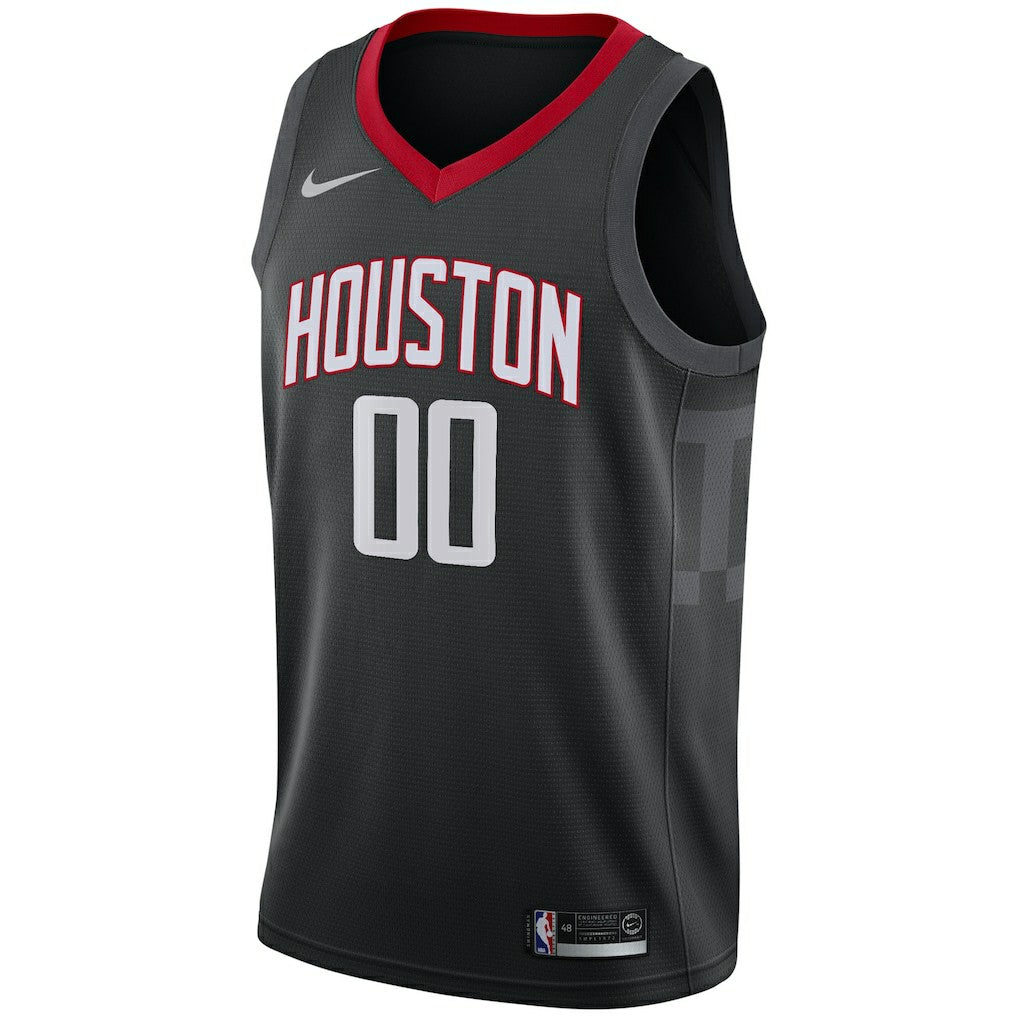 Nike Houston Rockets Swingman Custom Jersey Black Statement Edition