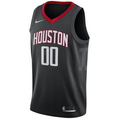 Nike Houston Rockets Swingman Custom Jersey Black Statement Edition