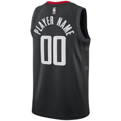 Nike Houston Rockets Swingman Custom Jersey Black Statement Edition