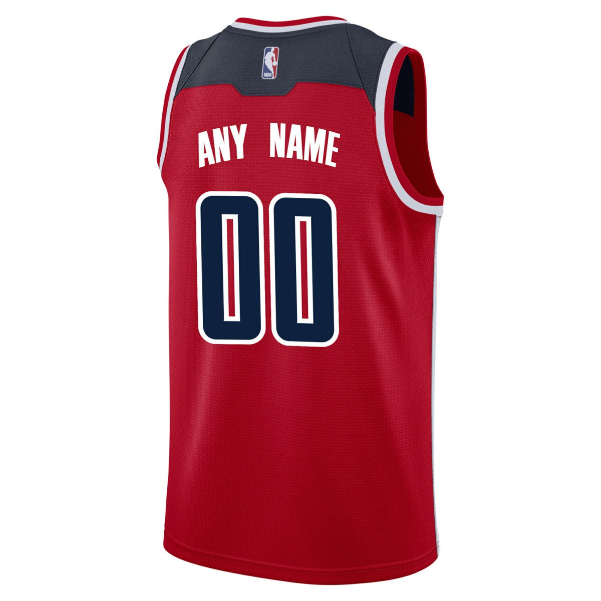 Nike Washington Wizards Swingman Custom Jersey Red Icon Edition