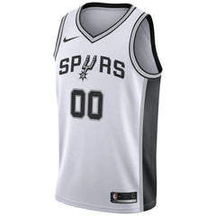 Nike San Antonio Spurs Custom Swingman Jersey White Association Edition