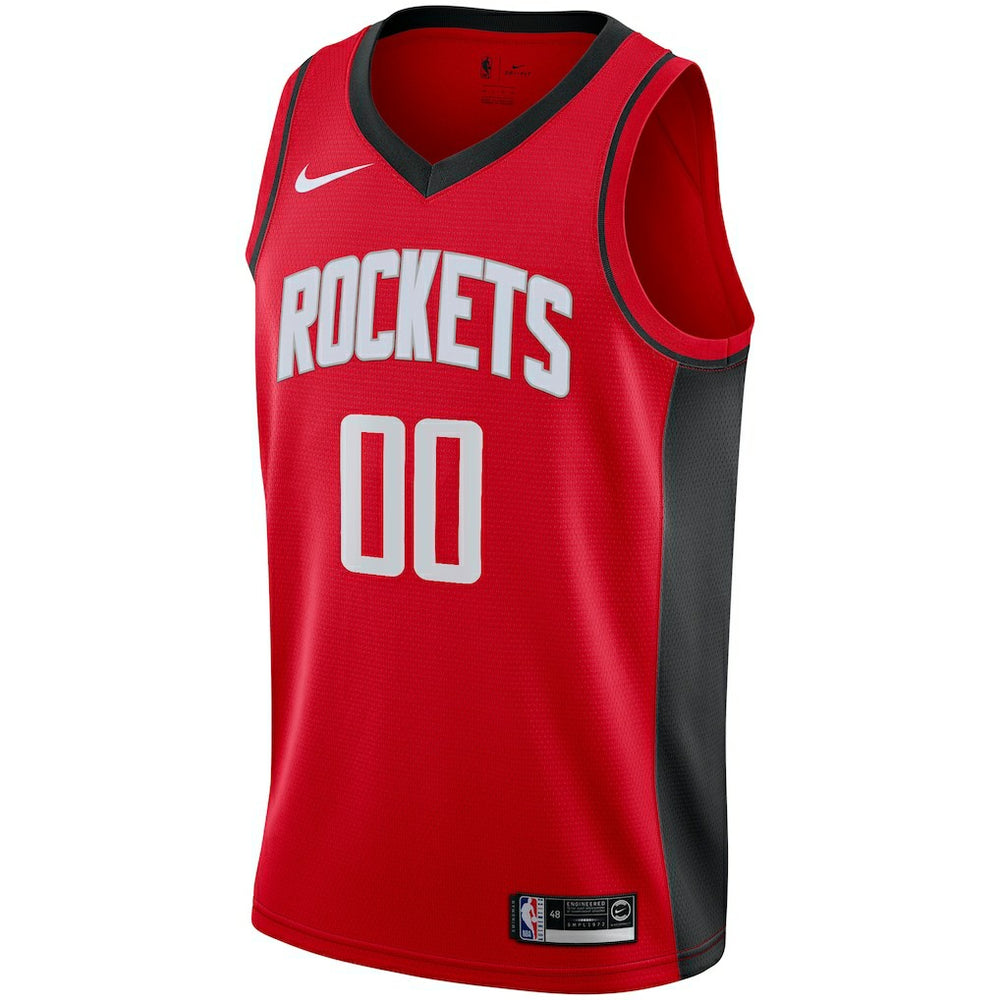 Nike Houston Rockets Custom Swingman Jersey Icon Edition Red