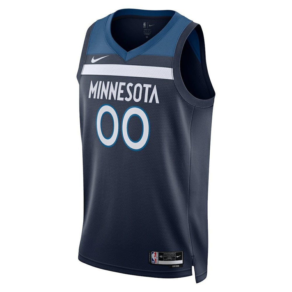 Nike Minnesota Timberwolves Unisex Swingman Custom Jersey Navy Icon Edition