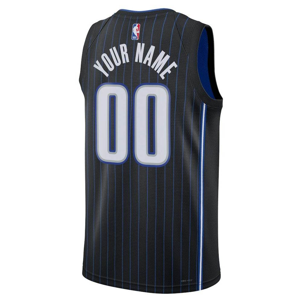 Nike Orlando Magic Unisex Swingman Custom Jersey Black Icon Edition