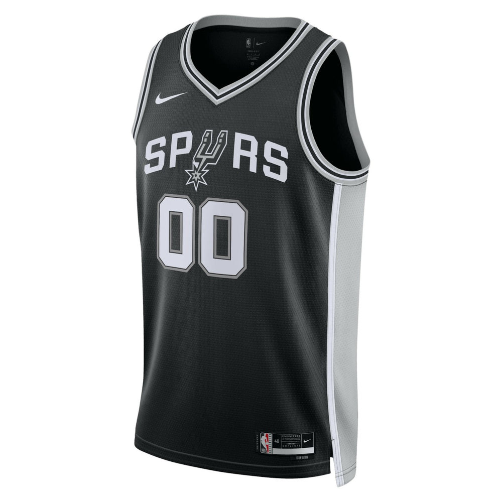 Nike San Antonio Spurs Unisex Swingman Custom Jersey Black Icon Edition
