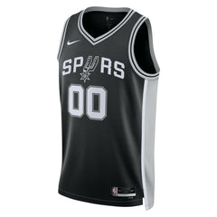 Nike San Antonio Spurs Unisex Swingman Custom Jersey Black Icon Edition