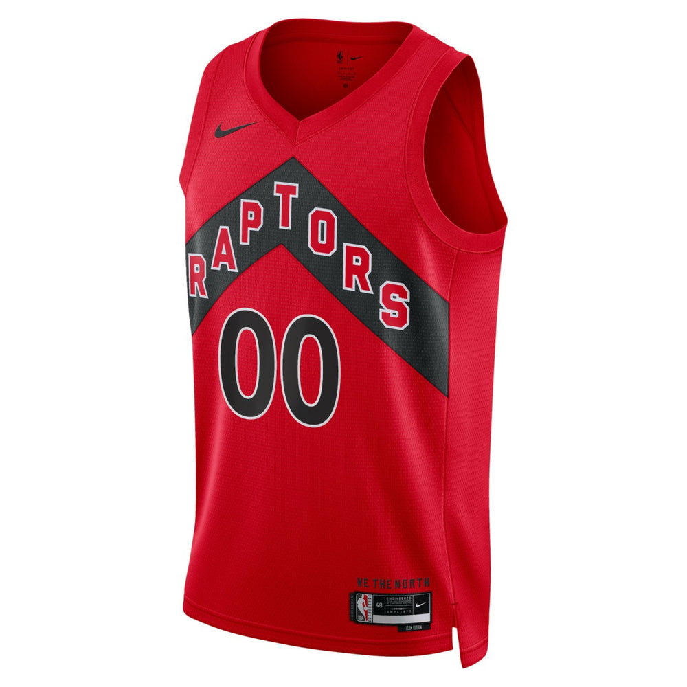 Nike Toronto Raptors Unisex Swingman Custom Jersey Red Icon Edition