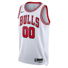 Nike Chicago Bulls Unisex Swingman Custom Jersey White Association Edition