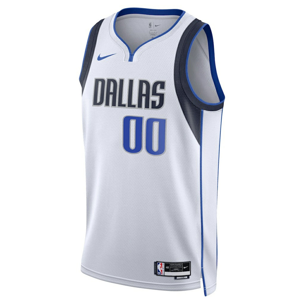Nike Dallas Mavericks Unisex Swingman Custom Jersey White Association Edition