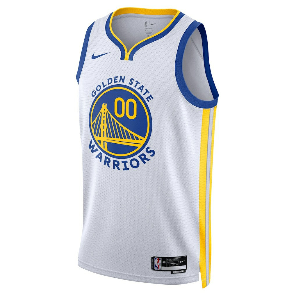 Nike Golden State Warriors Unisex Swingman Custom Jersey White Association Edition