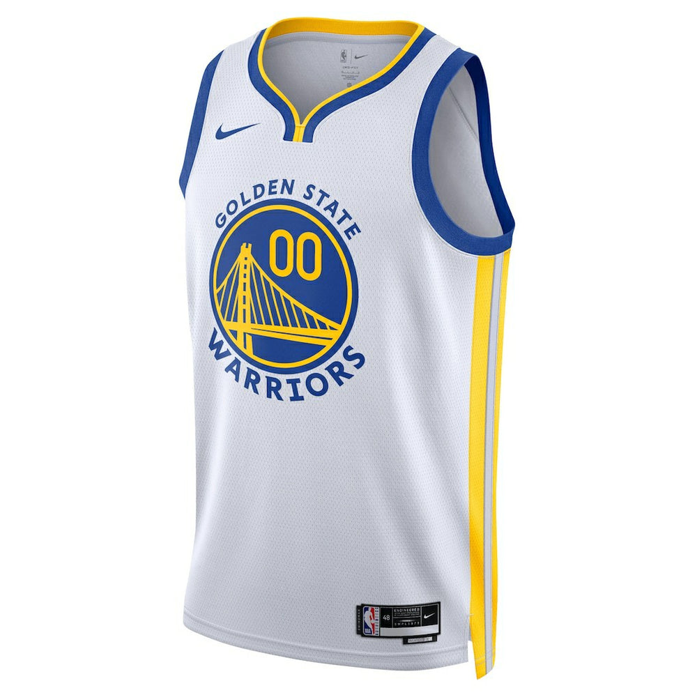Nike Golden State Warriors Unisex Swingman Custom Jersey White Association Edition