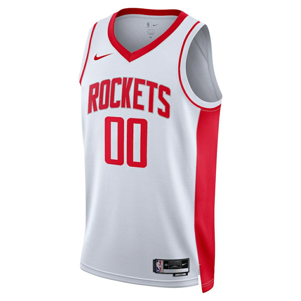 Nike Houston Rockets Unisex Swingman Custom Jersey White Association Edition