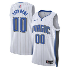 Nike Orlando Magic Unisex Swingman Custom Jersey White Association Edition