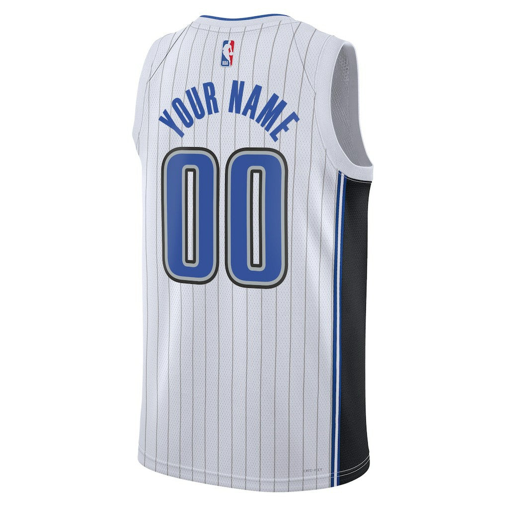 Nike Orlando Magic Unisex Swingman Custom Jersey White Association Edition