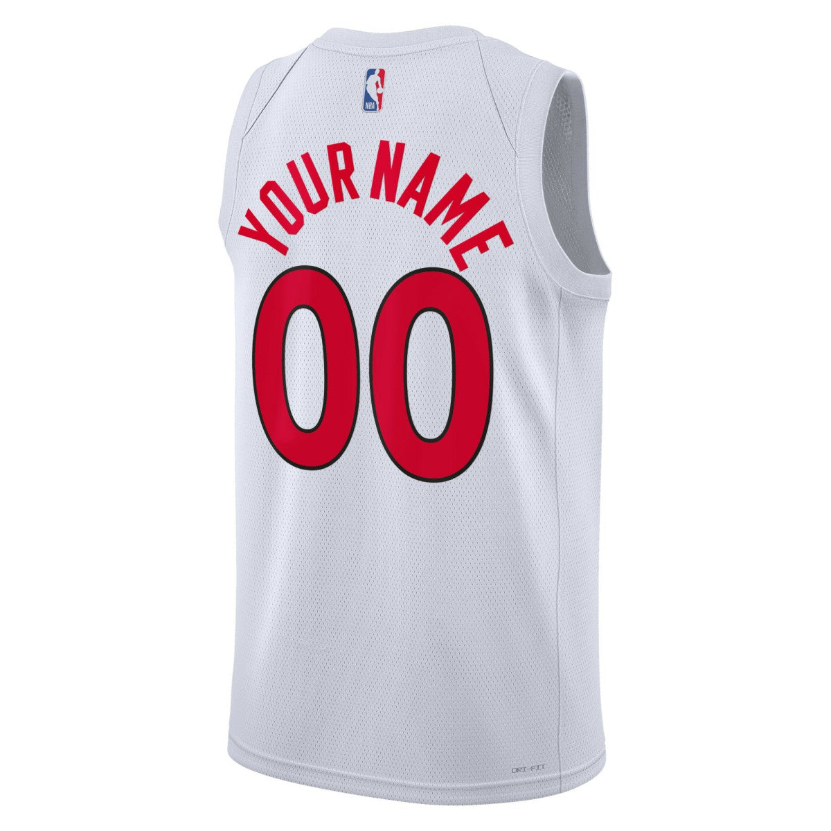 Nike Toronto Raptors Unisex Swingman Custom Jersey White Association Edition