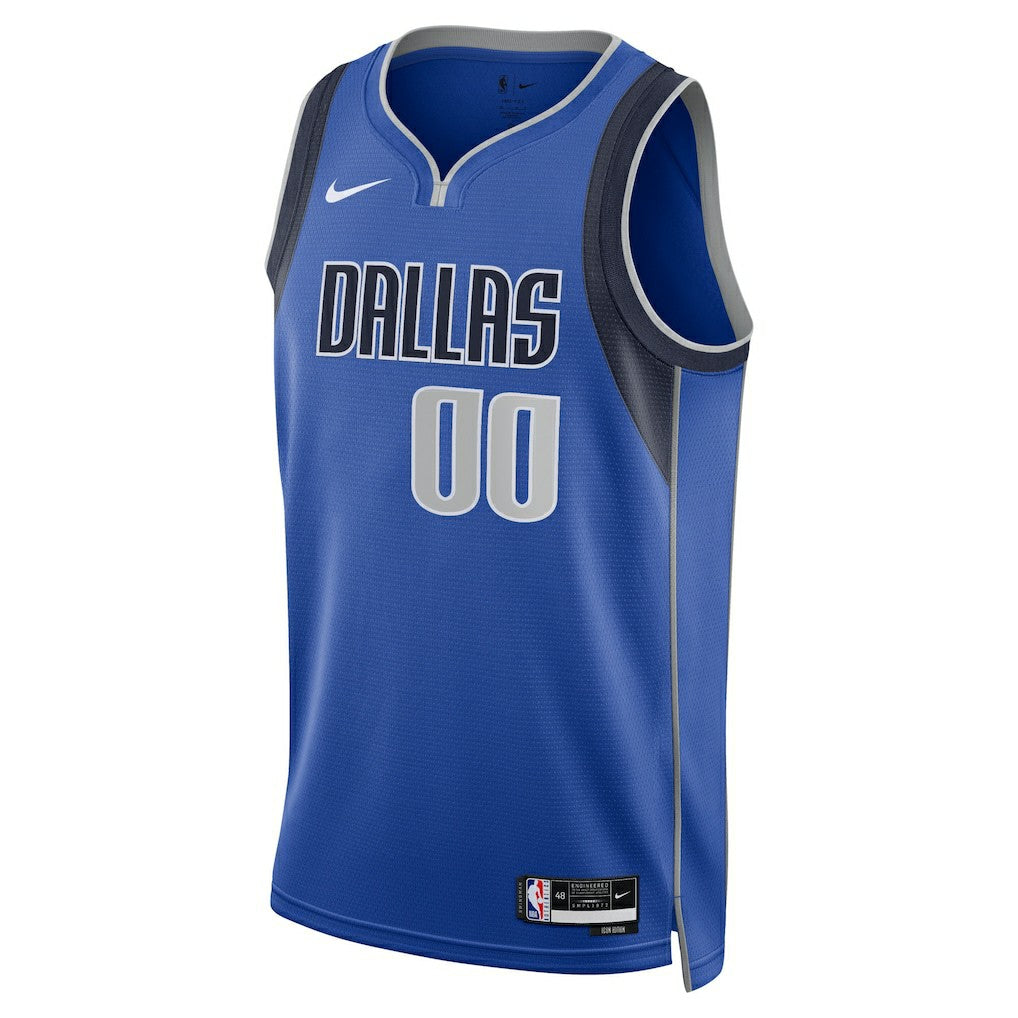 Nike Dallas Mavericks Unisex Swingman Custom Jersey Blue Icon Edition